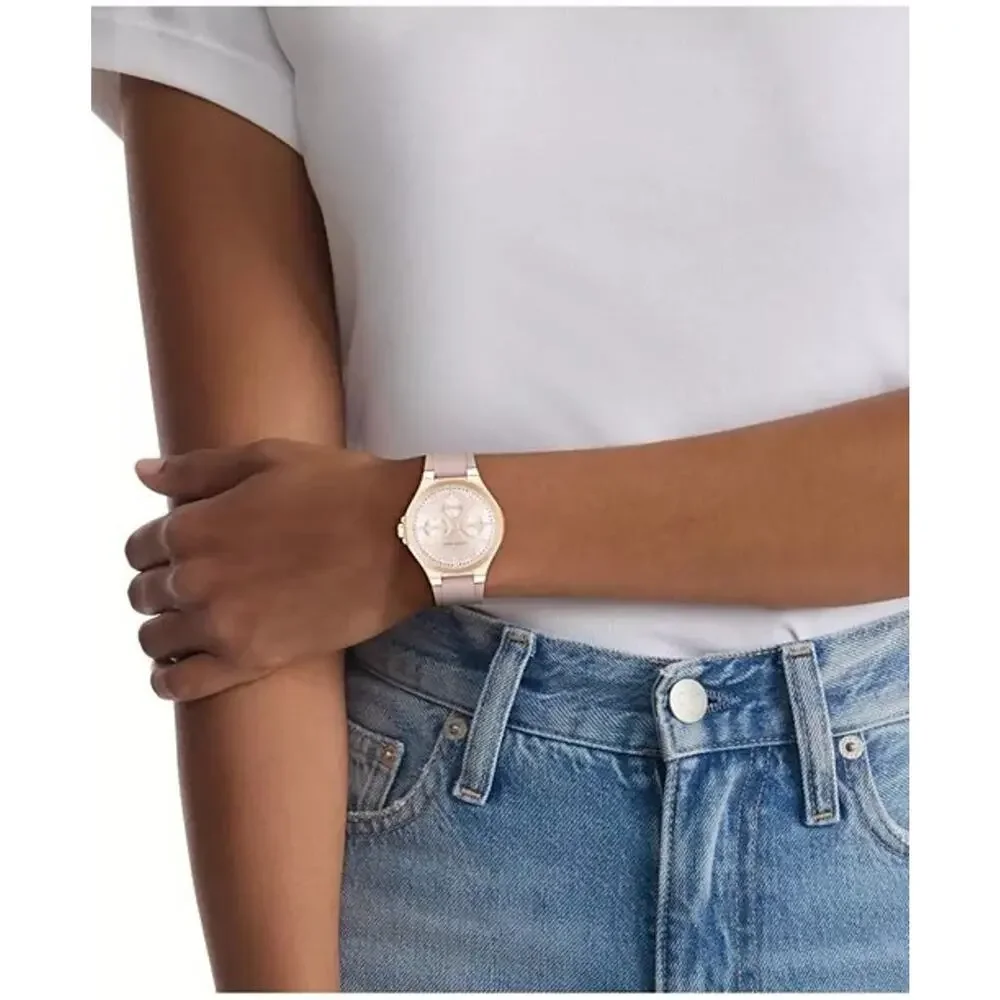 Calvin Klein Women’s Vibrancy Blush 38mm Quartz Watch Pink Strap Rose w/ Box